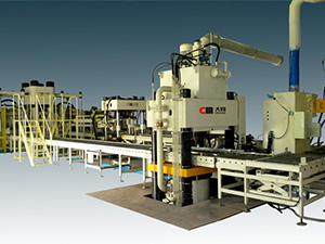 Automatic high precision oilstone forming press